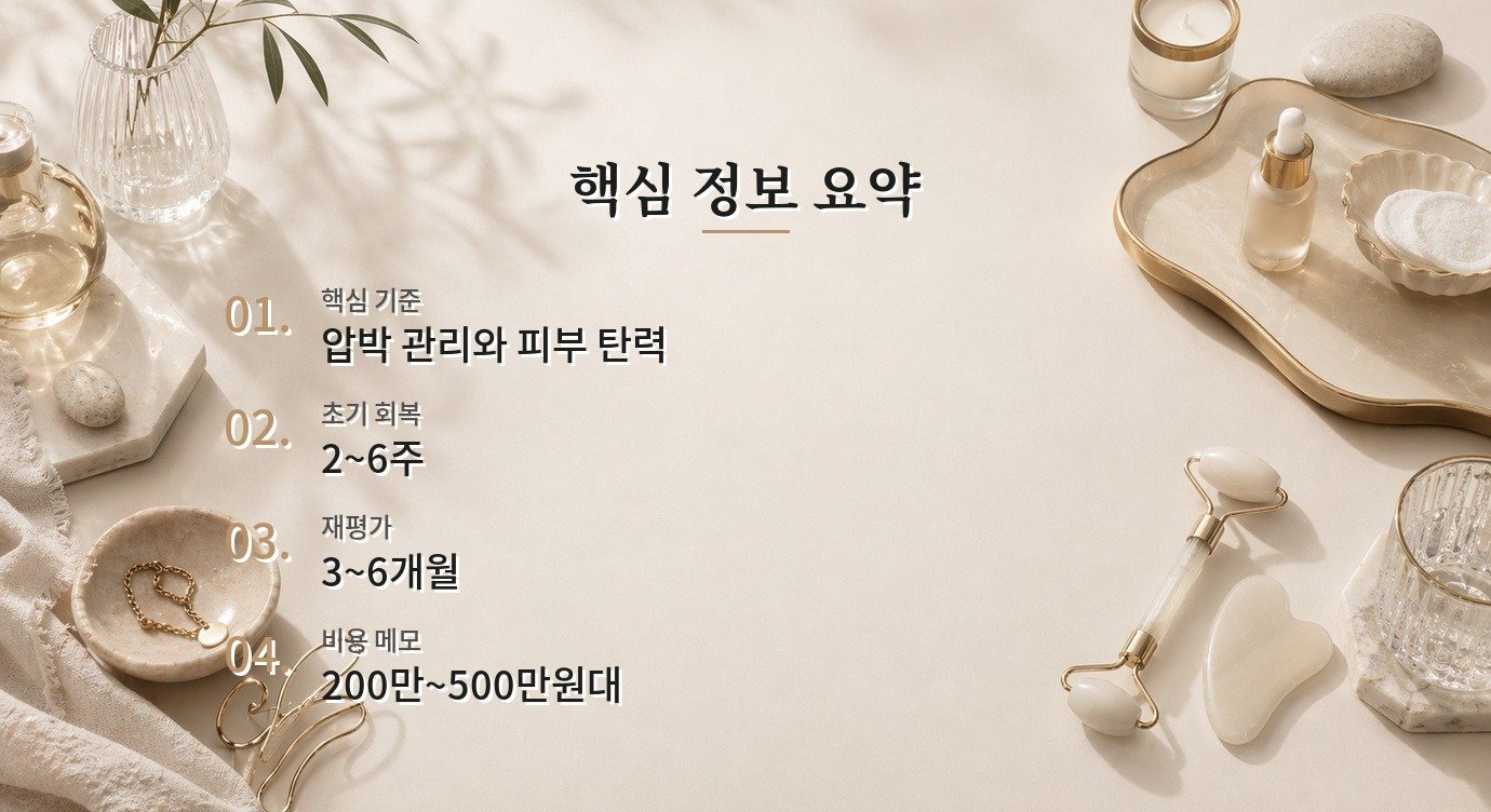 팔뚝 지방흡입 라인 부작용 신호와 병원 문의 기준 핵심 정보 요약 이미지