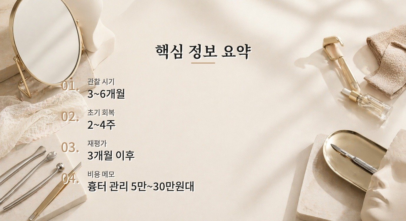 앞트임 흉터 비용 차이와 상담 견적 비교 기준 핵심 정보 요약 이미지