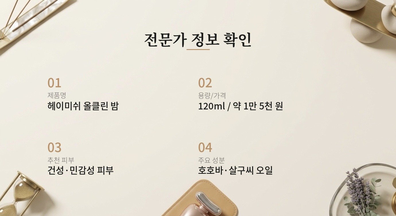 헤이미쉬 올클린 밤 리뷰 | STEPNOTCH 핵심 정보