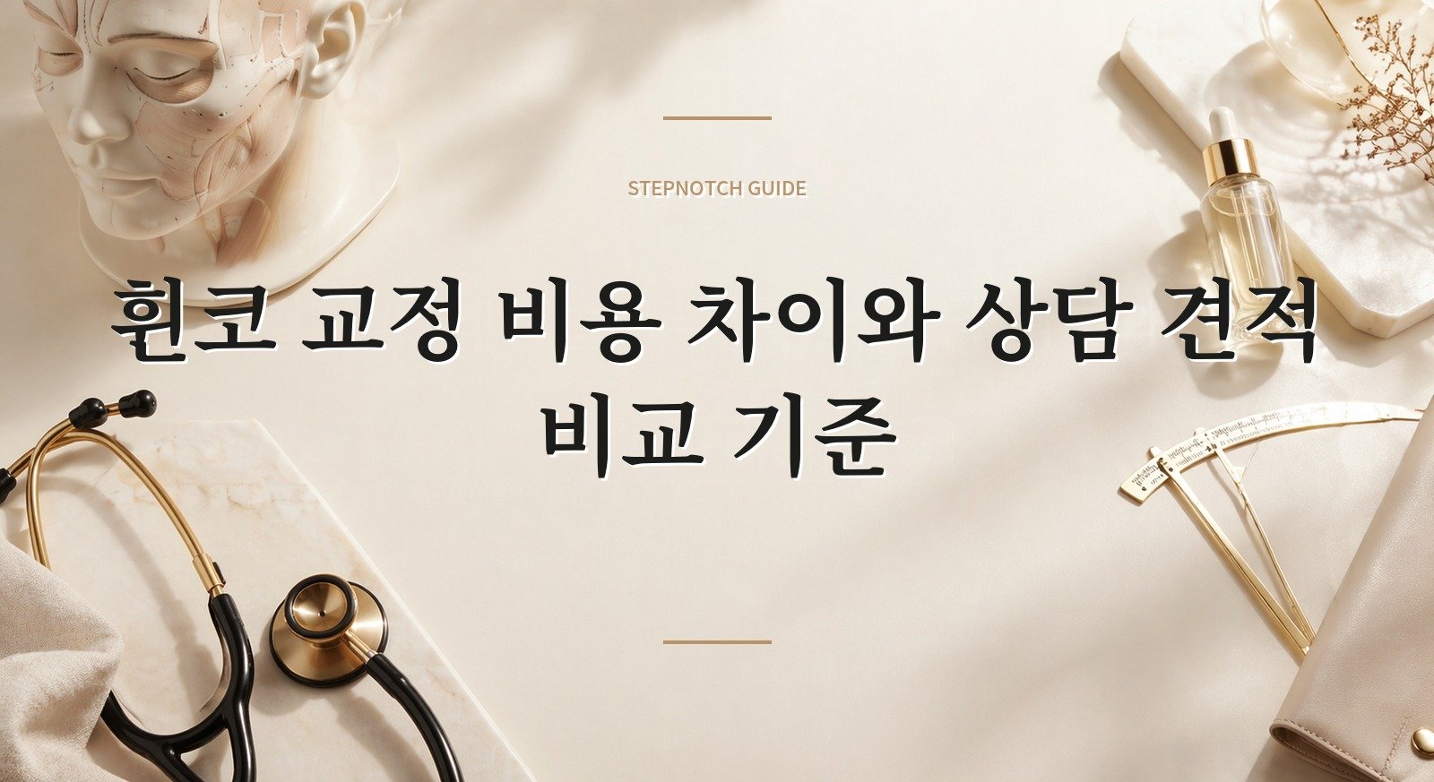 휜코 교정 비용 차이와 상담 견적 비교 기준 대표 이미지