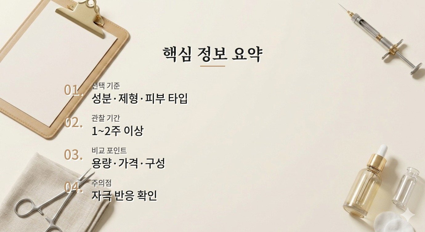 스킨케어성분 가격대비 구성과 구매 전 비교 기준 핵심 정보 요약 이미지