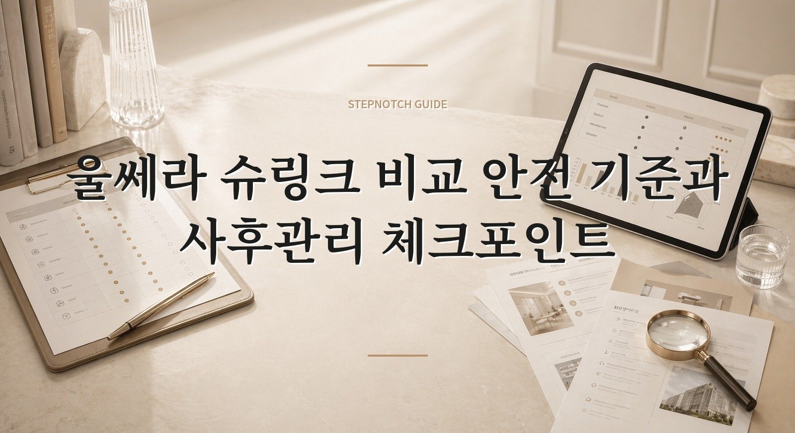 울쎄라 슈링크 비교 안전 기준과 사후관리 체크포인트 대표 이미지
